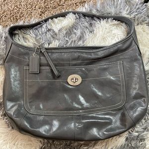 Coach Ergo Patent Leather Shoulder Bag